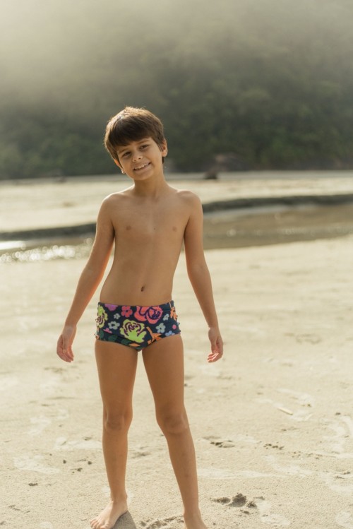 Sunga Infantil Floresta Mágica