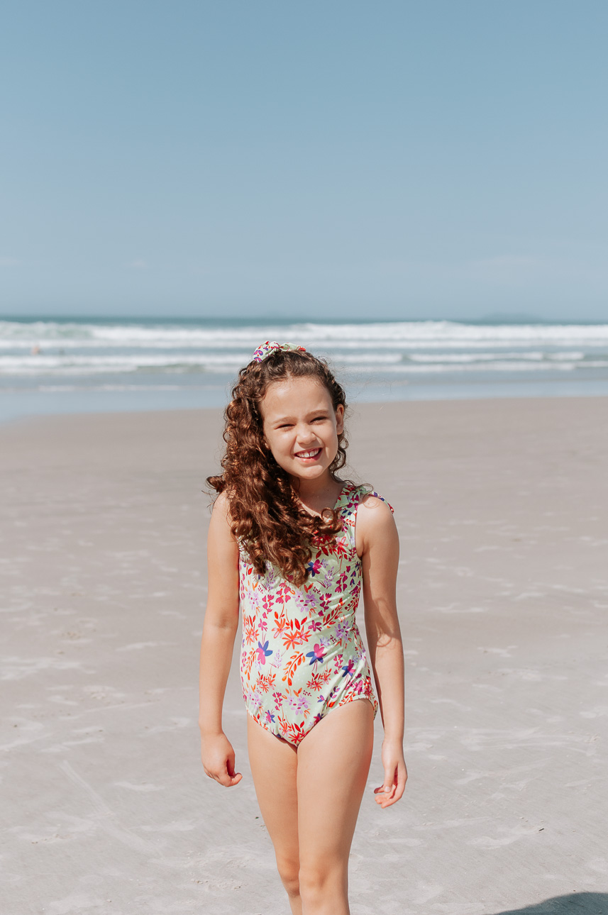 Maiô Infantil Marina Jardim